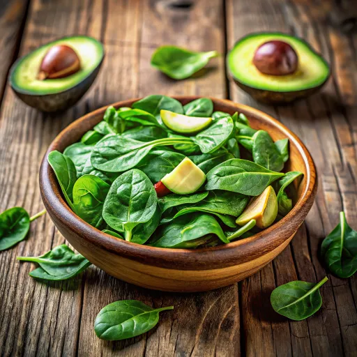 एवाकाडो और पालक रोल्स
